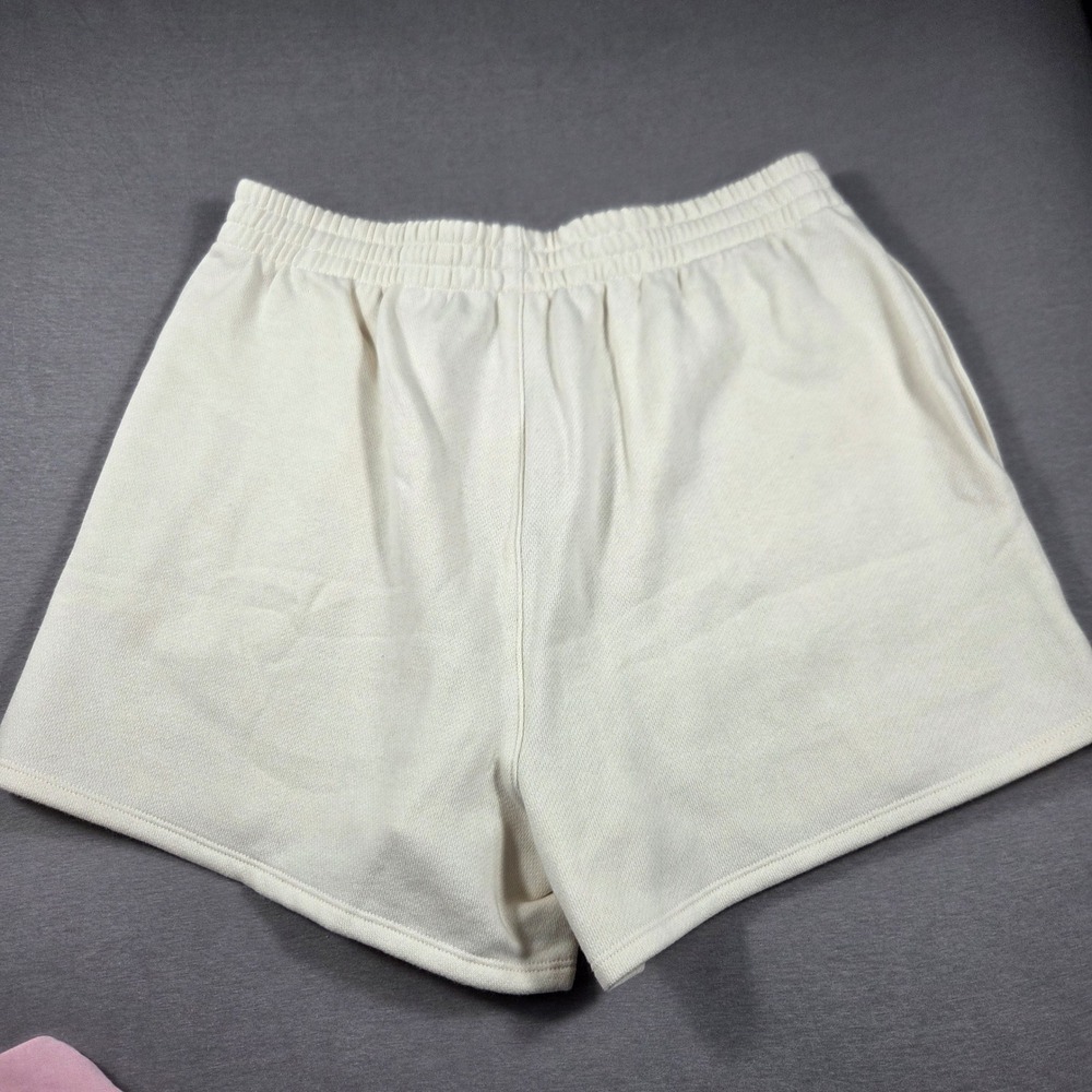Victoria's Secret PINK T-Shirt and Shorts Set Pink Cream Logo NWT S M - Picture 3 of 9